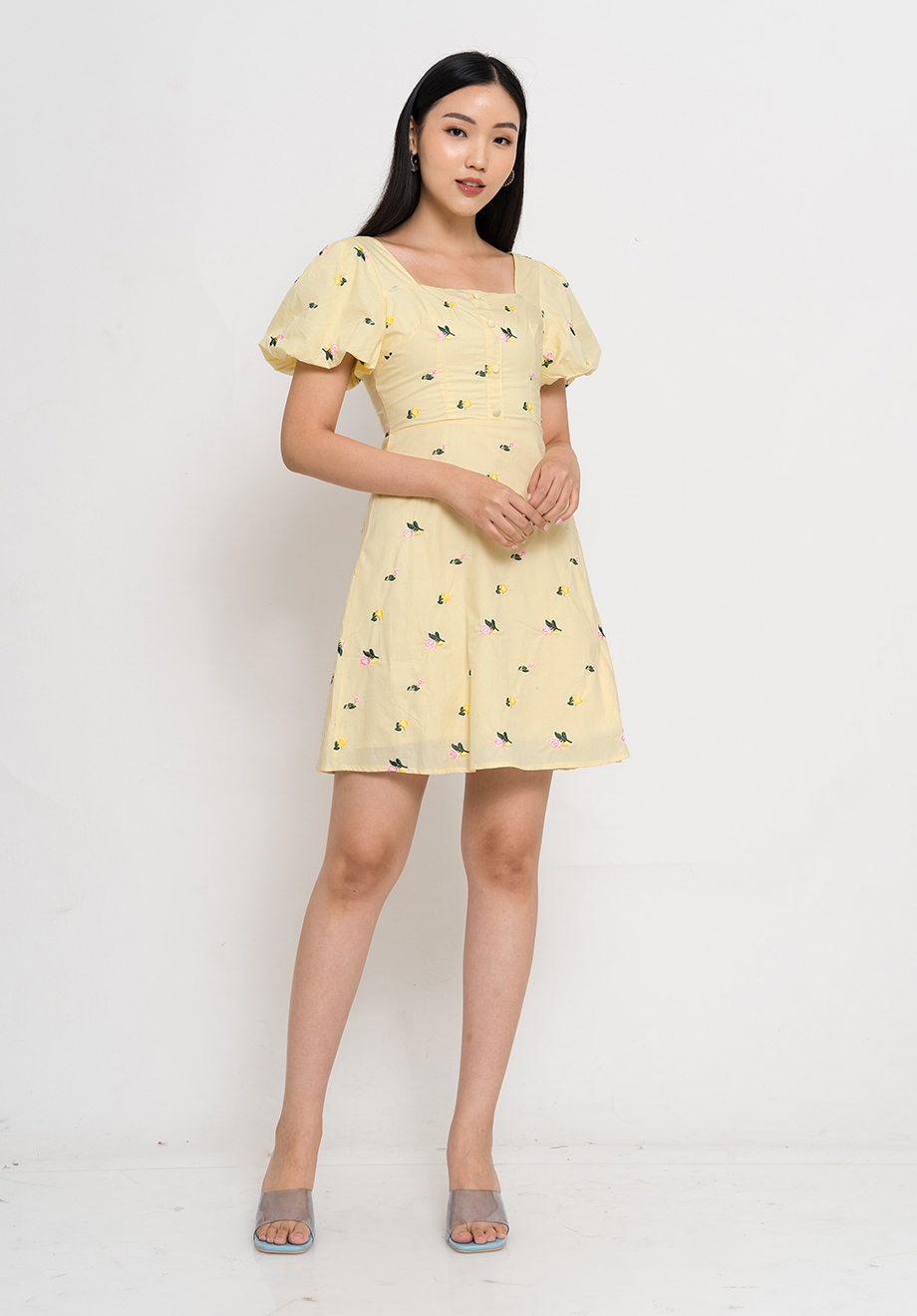 Cream Agatha Dress