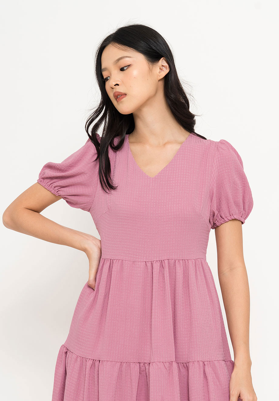 Dottie Dress Pink - Chocochips | Chocochips Boutique | www.chocochips.co.id