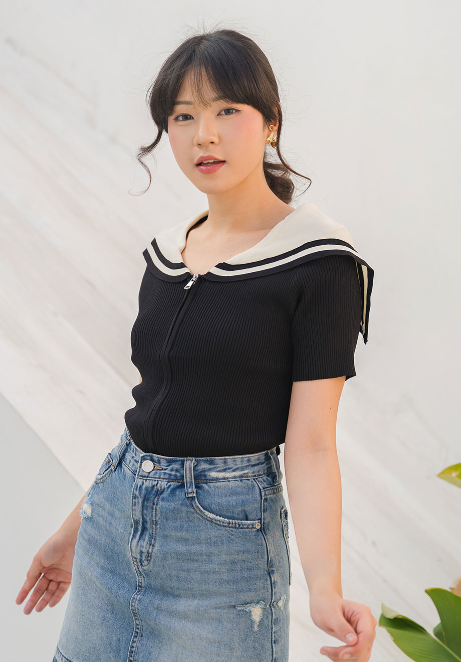 Iver Top Black Chocochips Chocochips Boutique www.chocochips.co.id