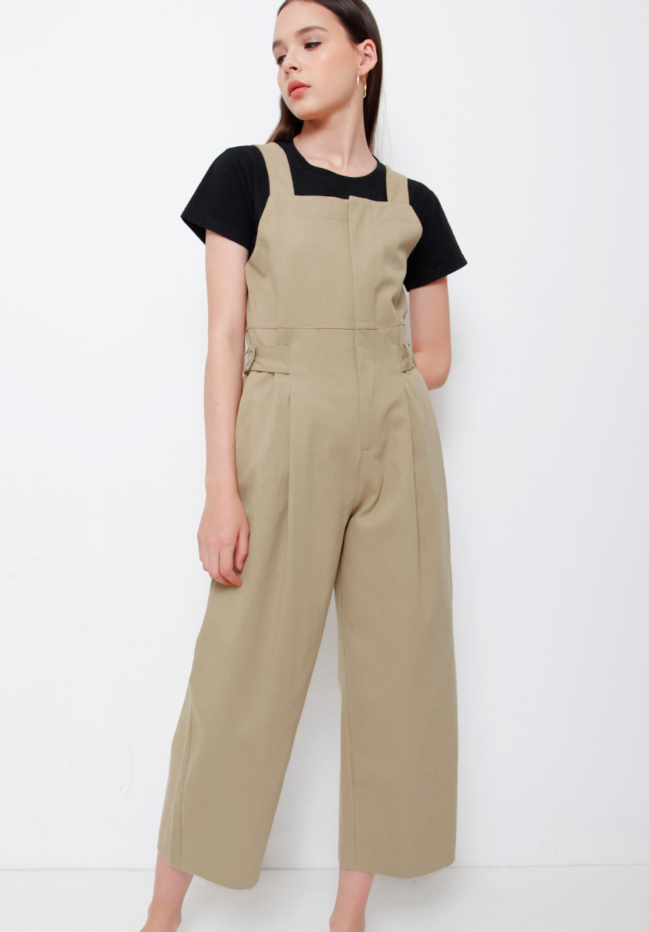choco and cream jumpsuit