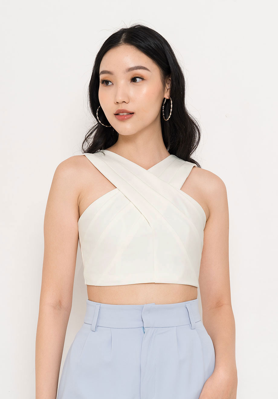 Top Penelope - White Lace