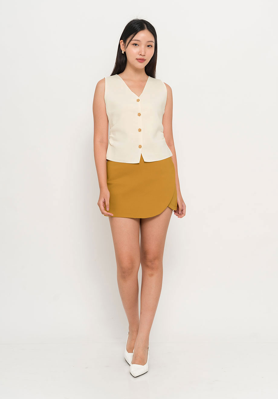 Rachel Top Lemon main image 1