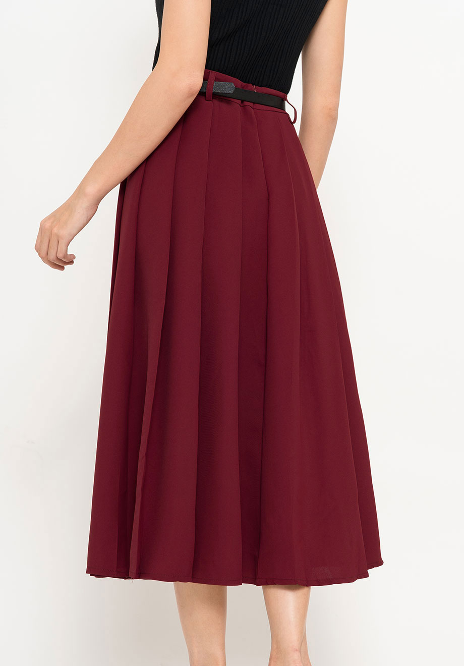 The Maroon Skirt